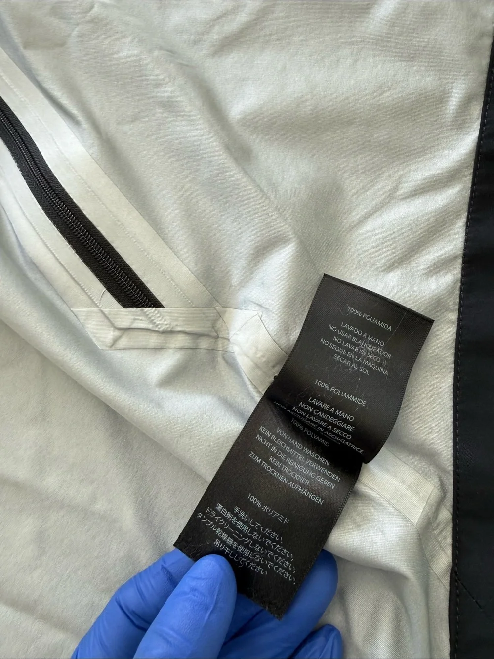 Aether Rain Jacket Men Size large Zip Up Tech Utility - Picture 6 of 13
